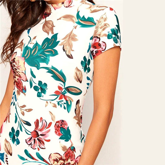 ROBE D'ETE EXOTISME DES TROPIQUES